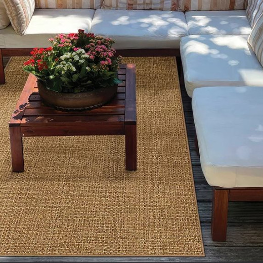 Custom Amalfi Bronze, 100% Polypropylene Area Rug