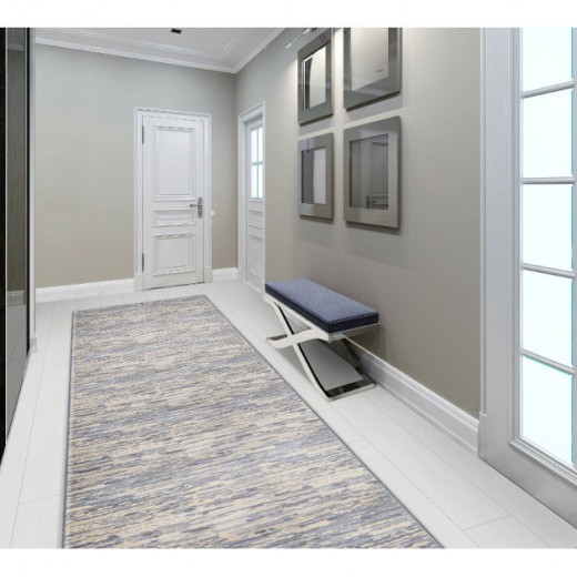 Custom Tranquility Desert, 68% SD Royaltron Polypropylene / 32% Polysilk Area Rug