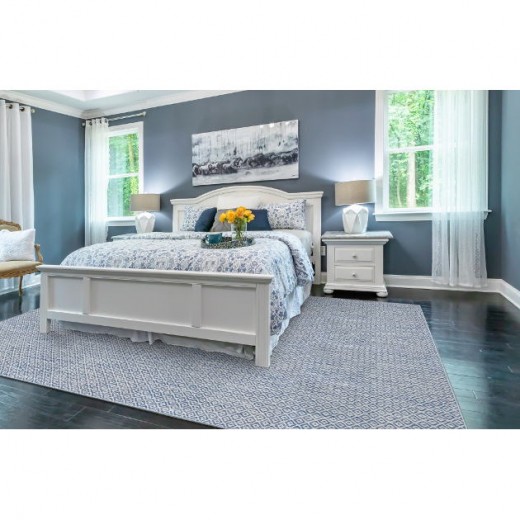 Custom Nest Denim, 100% Wool Area Rug