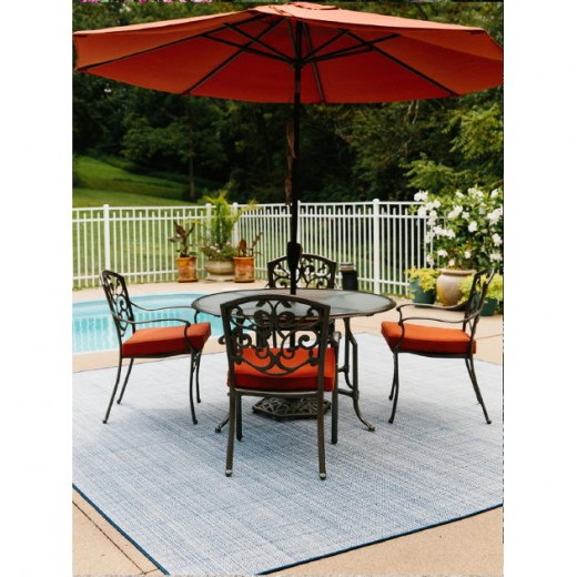 Custom Stanza Santorini Steeple, 100% Polypropylene Area Rug