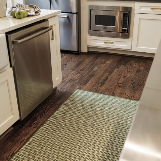 Custom Delta Navy, 100% UV Treated Polyester Area Rug