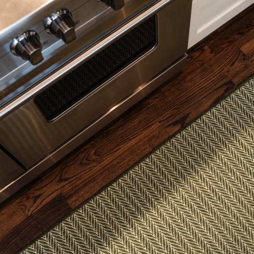 Custom Delta Lt. Blue, 100% UV Treated Polyester Area Rug