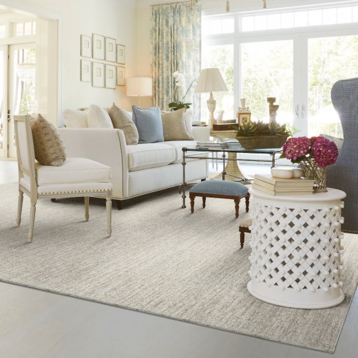 Custom Yarrow Lagoon, 55% Wool / 45% Nylon Area Rug