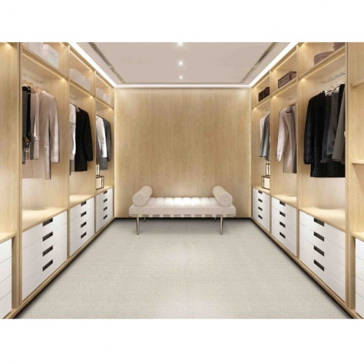 Custom Bolder Pearl, 100% Natural Wool Area Rug