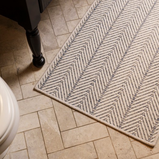 Custom Estuary Sea Breeze, 100% UV Stabilized Polypropylene Area Rug