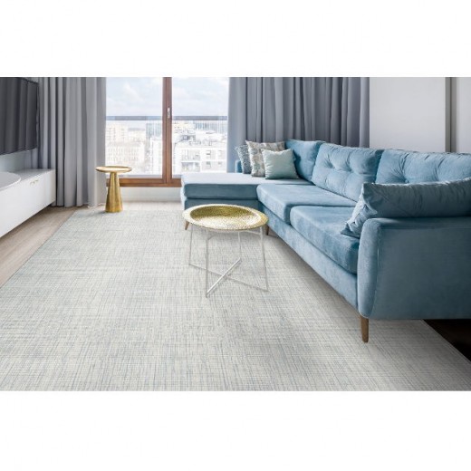 Custom Brook Ocean, 38% wool, 27% polyester, 35% cotton Area Rug