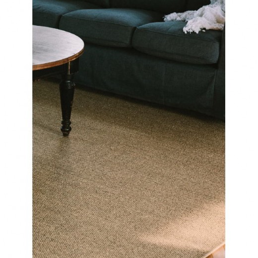 Custom Zircon Desert Star, 100% Sisal Area Rug