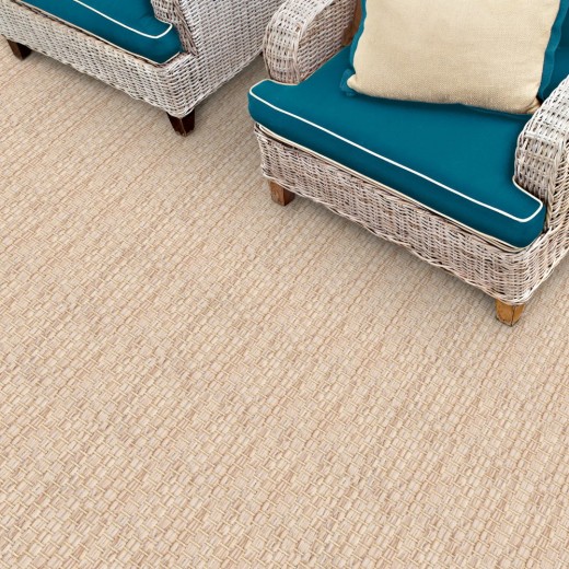 Custom Mojave Sandstone, 100% SD UV Stabilized Royaltron Polypropylene Area Rug