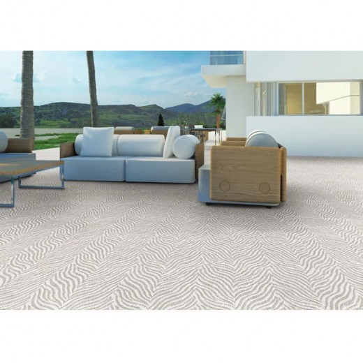 Custom Marquis Blue, 100% Polypropylene Area Rug