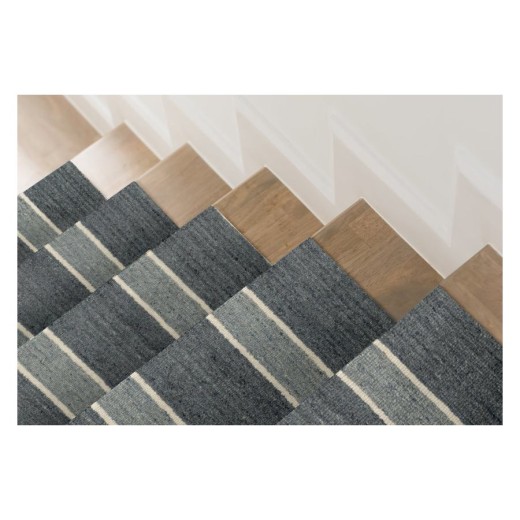 Custom Regatta Waterfall, 100% Wool Area Rug