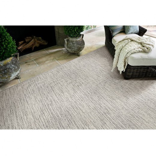 Custom Sunset Oyster, 100%UV Stabilized Polysilk Area Rug