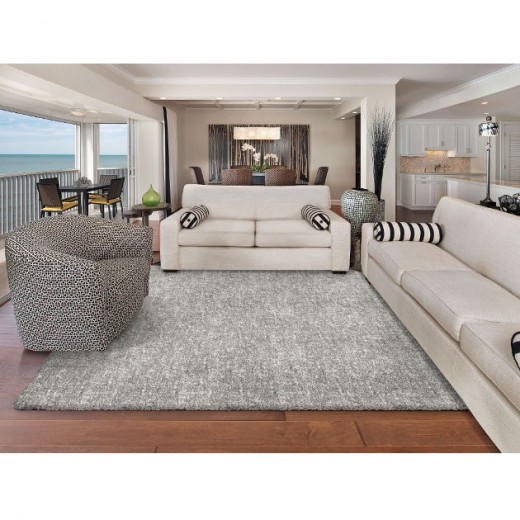 Custom Starwood Frost, 100% Solution Dyed Polypropylene Area Rug