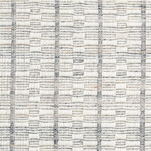 Custom Aura Light Grey, 55% Wool/45% PET (High Content Recycled Materials Used) Area Rug