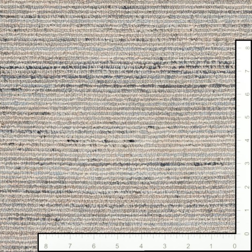 Custom Cascade Cobblestone, 100% Wool Area Rug