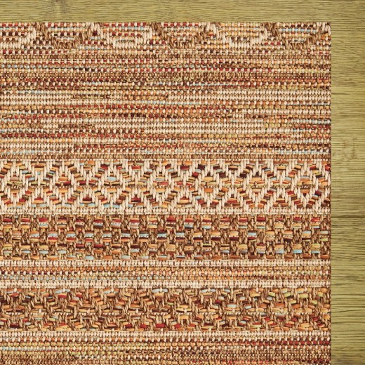 Custom Harbor Sunset, 100% UV Stabilized Royaltron polypropylene. Area Rug