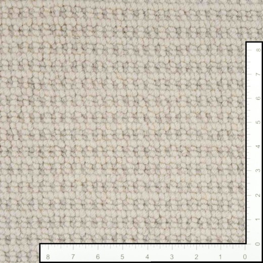 Custom Bolder Pearl, 100% Natural Wool Area Rug