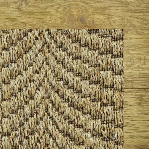 Custom Ledge Coconut, 100% Sisal Area Rug