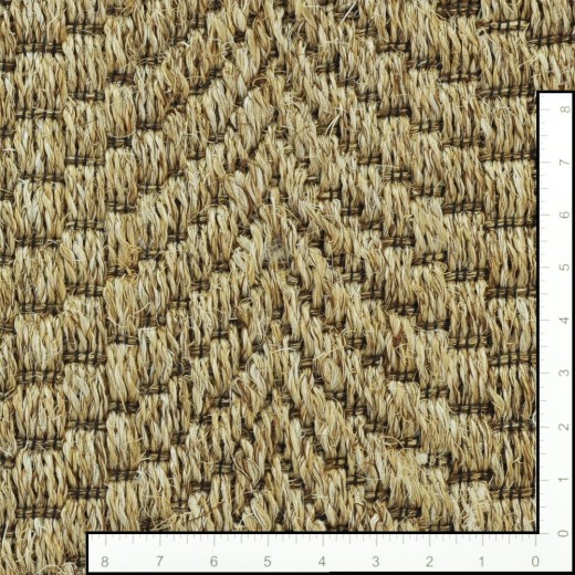 Custom Ledge Coconut, 100% Sisal Area Rug