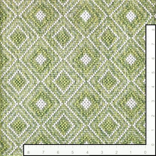 Custom Peak Sap Green, 100% Polypropylene Area Rug