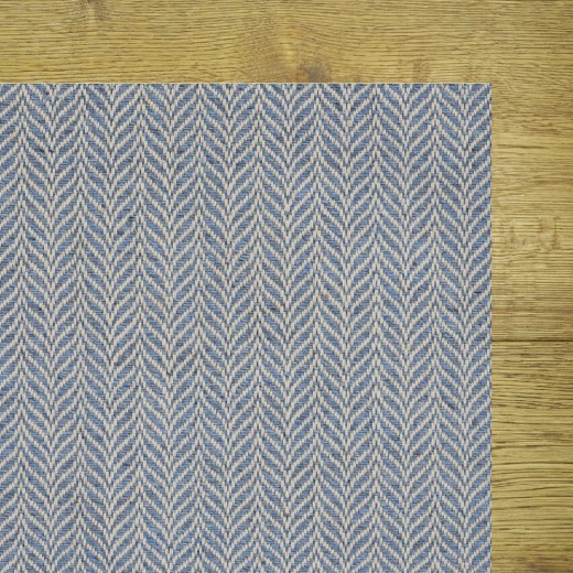 Custom Pacifica Sky, 30% Wool, 70% Polyester Area Rug