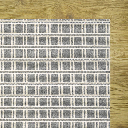 Custom Palisade Dark Grey, 100% Wool Area Rug