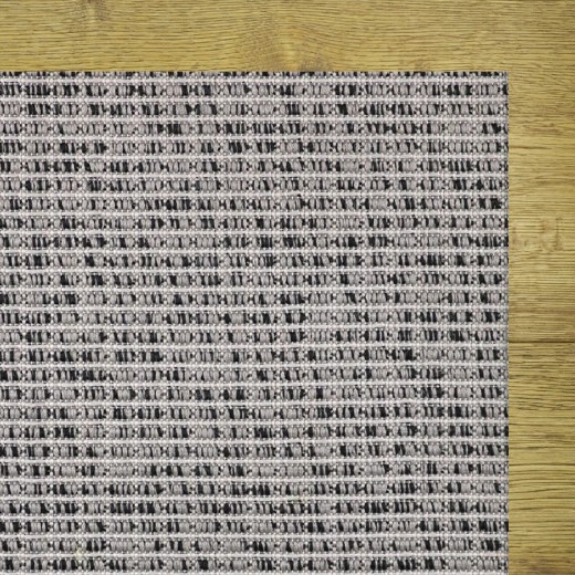 Custom Flicker Mars Black, 100% Polypropylene Area Rug