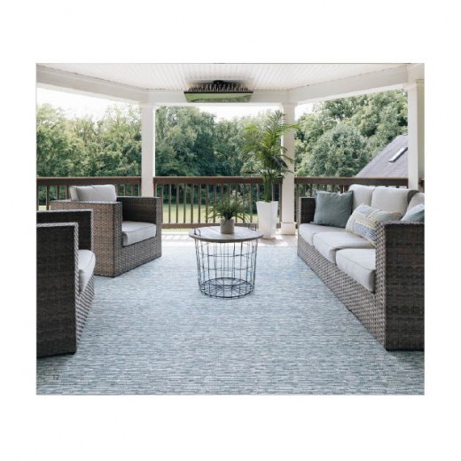 Custom Finesse Mars Black, 100% Polypropylene Area Rug