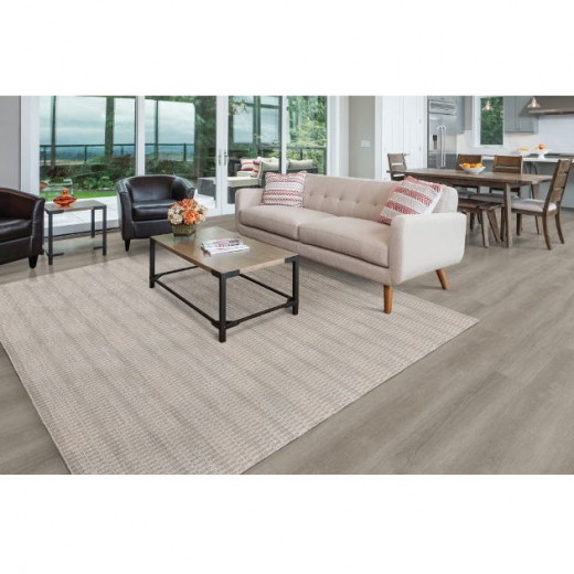 Custom Breeze Denim, 100% Wool Area Rug