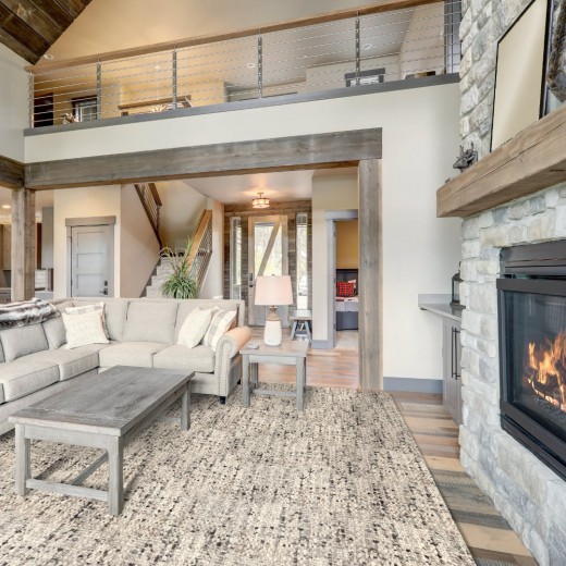 Custom Zenith Midnight, 100% New Zealand Wool Area Rug