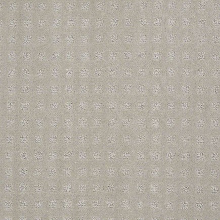 Mission Square Gray Whisper Carpet, 100% R2X Nylon