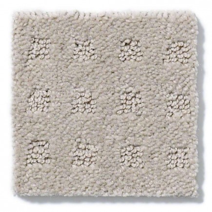 Mission Square Gray Whisper Carpet, 100% R2X Nylon