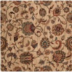 Grand Parterre Kashan Natural Carpet, 100% New Zealand Wool