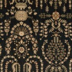 Grand Parterre Sarouk Midnight Carpet, 100% New Zealand Wool