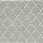 Tangier Trellis Ice Ivory Carpet, 100% New Zealand Wool