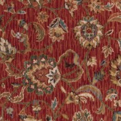 Grand Parterre Kashan Ember Carpet, 100% New Zealand Wool